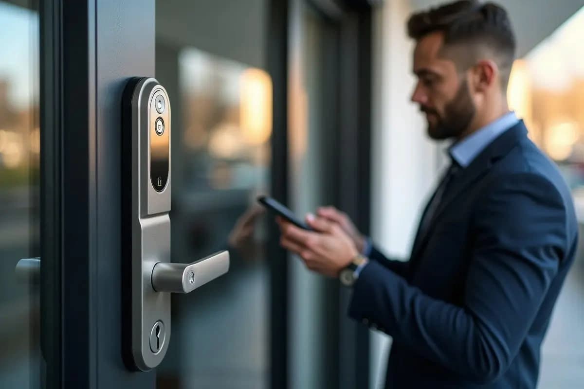Calling the locksmith from a London door | Vauxhall Locksmiths