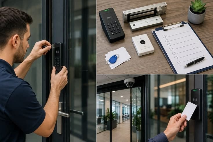 Commercial locksmith on a London premises | Vauxhall Locksmiths