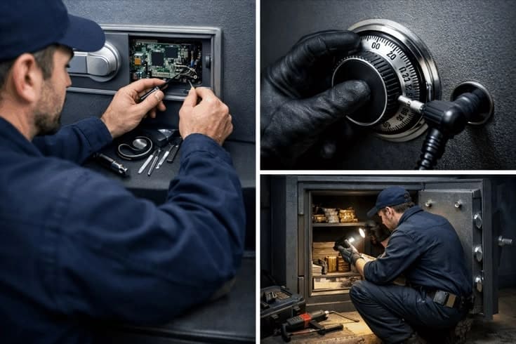 Safe opening and keypad work in London | Vauxhall Locksmiths